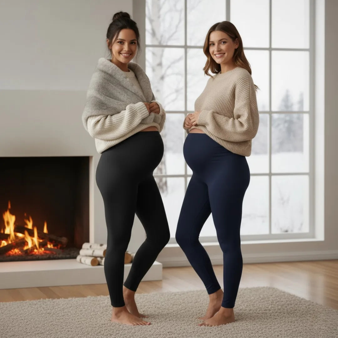 Le legging polaire le plus confortable pour les futures mamans