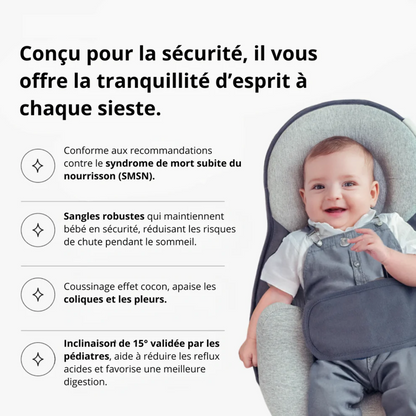 Le meilleur lit anti-reflux & anti-coliques pour bébé