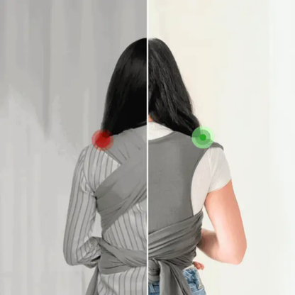 Écharpe porte-bébé sans nouage