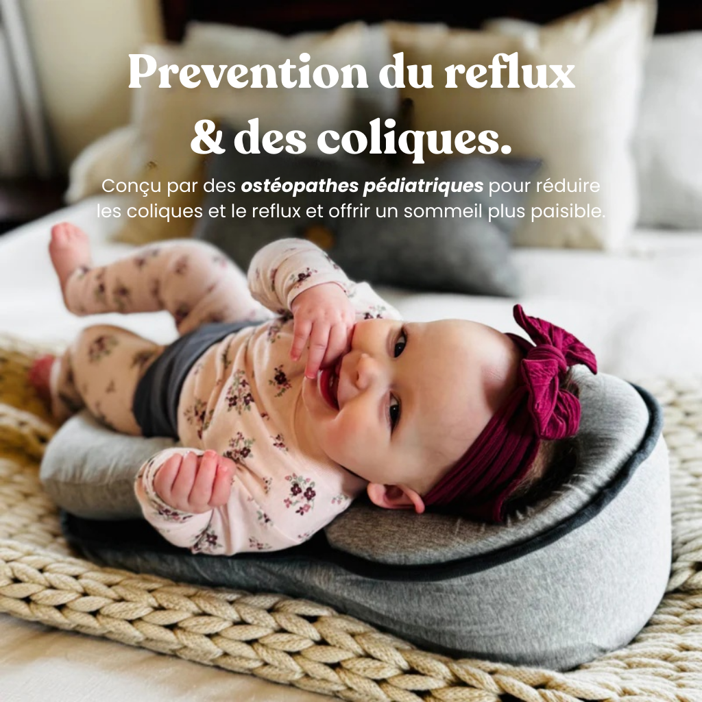 Le meilleur lit anti-reflux & anti-coliques pour bébé