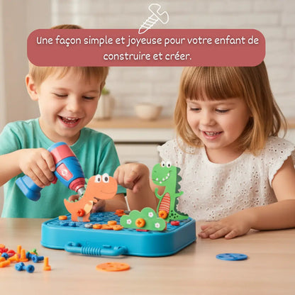 Bloomommy BricoKids™ Kit d'Outils Portable pour Petits Bricoleurs